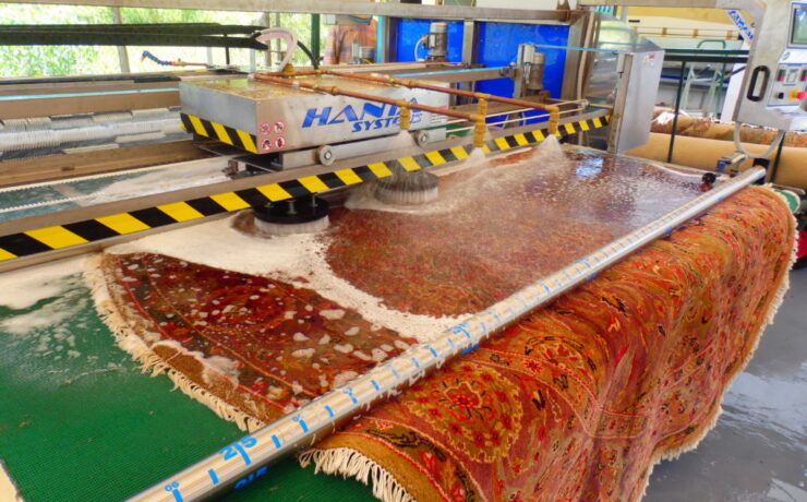 ماشین آلات مورد نیاز برای شستشوی قالی در قالیشویی