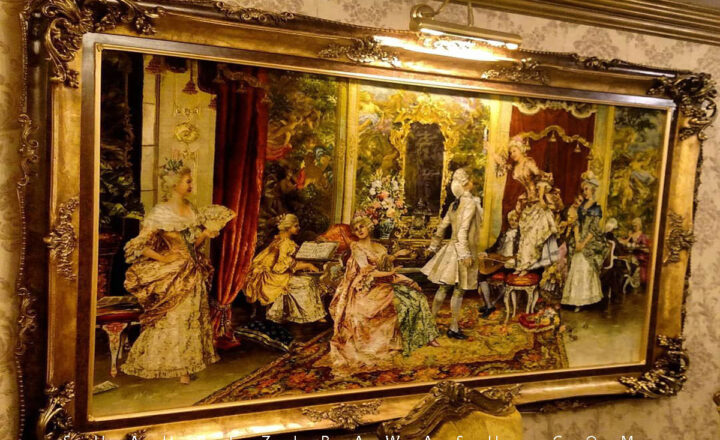 آیا شستشوی تابلو فرش در محل امکان‌پذیر است؟